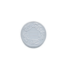 NEW CAVALIER SILVER FLORENTINE SMOKELESS SNUFF PIPE TOBACCO CAN KEEPER VERY NICE picture