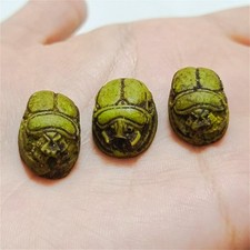 Egyptian Scarab Carved Piece, Pharaoh Style, Ancient Egypt Symbol picture