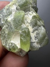 39- Gram Amazing Natural Peridot Crystal Specimen From Skardu Pakistan picture
