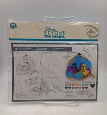 2026 D23 Disney Beyond The Magic ALADDIN Ltd. Ed. Pin & Concept Art NIP picture