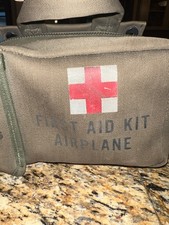 Vintage US Military Airplane First Aid Kit 6545-919-6650 with Contents picture