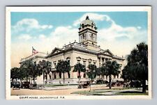 Jacksonville FL-Florida, Court House, Antique, Vintage Souvenir Postcard picture