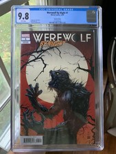 Werewolf by Night #1 CGC 9.8 Takashi Okazaki 1:50 Retailer Ratio Variant Cover picture