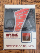 The Quotable Star Trek Deep Space Nine C20 Promenade Banner Prop Relic Card picture