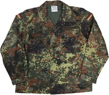 New XXLarge (Gr.10) German Bundeswehr Flecktarn Camo Military Jacket Fleck Army picture