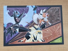 2017 Pokémon Center Online Dusk Mane/Lycanroc/Necrozma Postcard picture