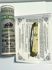 Weed & Co Winchester Ohio 2021 Slipjoint, 2-Blade White Bone not GEC case XX picture