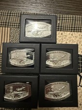 USS Ronald Reagan Plankowner Belt Buckles picture