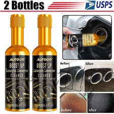 2pcs Vehicle Engine Catalytic Converter Cleaner Multipurpose Deep Cleaning 120ML picture