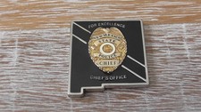 New Mexico State Police Chief Of Police Challenge Coin #F990 picture