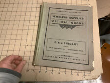 circa 1907 JEWELERS' Supplies & Optical Goods - E & J SWINGART - 100's of pages picture