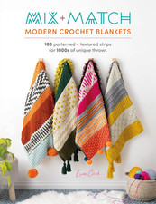 Mix and Match Modern Crochet Blankets: 100 Patterned and Textured Stripes for 10 picture
