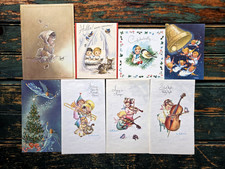 Vintage Signed Eve Rockwell Jody Marjorie Cooper Hope Champion Christmas Cards picture