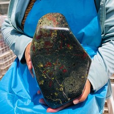 14.65LB Natural Dragon Blood Free Form Specimen Polished Stone Crystal Healing picture