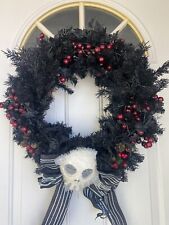 Haunted Mansion Holiday Wreath Disneyland Nightmare Before Christmas *NEW* picture