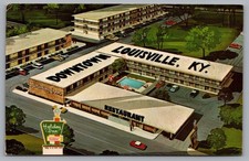 Louisville Downtown Holiday Inn, Restaurant. Kentucky. 1973 Postcard TSPS-9 picture