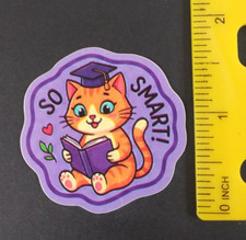 So Smart Cat Encouragement Sticker (Y) picture