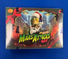 2026 TOPPS MARS ATTACKS XMAS CHRISTMAS HOBBY BOX (50 Cards) Brand New Sealed picture