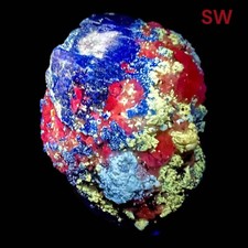 85 Gram Lazurite coated Afghanite Amazing Specimen From Afghanistan AS36 picture