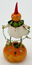 Delton Products Company Pumpkin Clown Figure with Star String 6