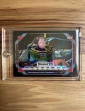 2025 Topps Disneyland 70th Buzz Lightyear to Star Command Black Foil #07/10 #99 picture