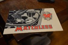 1958 Indian Matchless Motorcycle Bike Vintage Brochure picture