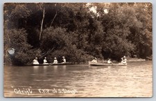 Thomson Illinois Slough Adrift F.Y.P. As-Is Hole Punch Real Photo RPPC picture