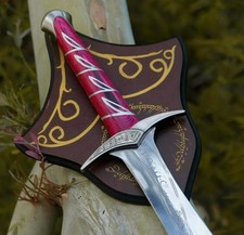 Elven Short Sword Replica Handmade – Fantasy Stainless Steel Cosplay Display picture