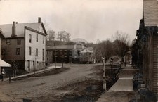 Wilmot OH Ohio Main Street Looking E Stark County RPPC Photo Postcard COPY picture
