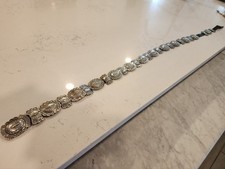 Vintage authentic Navajo Sterling Concha belt picture