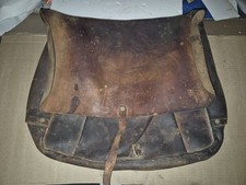 Vintage 1952 Bona Allen US Mail Bag Leather Postal Carrier Messenger Satchel picture