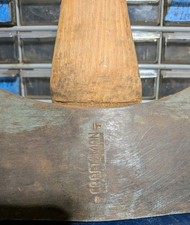 Vintage ~ Craftsman DOUBLE BIT AXE, 3 1/2lbs, 35