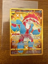 Pokémon TCG Galarian Obstagoon 198/185 Vivid Voltage Secret Rare Full Art Holo picture
