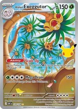 Alolan Exeggutor 129/128 Illustration Rare ME: 30th Celebration NM picture