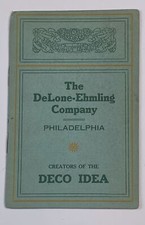 Vintage DeLone Ehmling Co Philadelphia Deco Idea  picture