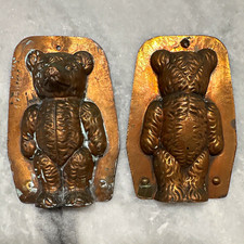 Antique Anton Reiche Copper Teddy Bear Chocolate Mold / Mould 17569, Dresden picture