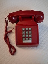 New Vintage Western Electric Red Touch-Tone Telephone picture