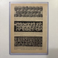 1940 Oakland/San Francisco/Hollywood/Los Angeles CA Baseball Teams Rare Vintage picture