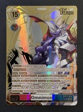 Omnimon EX13-016 SR - Special Alt Art - EX13 Chivalrous XIII - Digimon TCG 3 picture