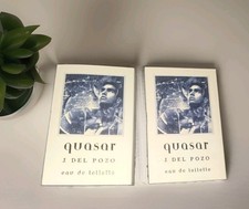 💙 Two 2X QUASAR Jesus Del Pozo Sample Card 2ml 0.06 FL.OZ Vial Each picture