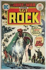 our army at war #281 • sgt rock • joe kubert cover • bronze age dc war fn picture