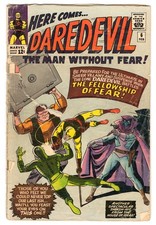 Daredevil 6 1965 Marvel Comics G- 1.8 1st App Mister Fear Ox Karen Page picture