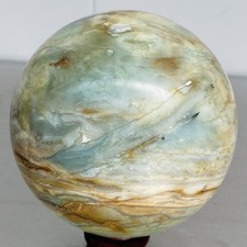 Natural amazon stone quartz ball crystal sphere healing 1680G (3.7LB) picture