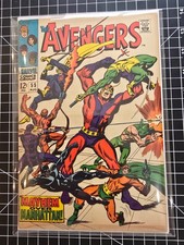 Avengers #55 Marvel 1968 1st Full App. Ultron Visionquest Major Villain Key picture