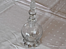 Vintage Imperial Candlewick Cologne Bottle Beaded picture