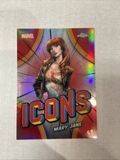 2026 Topps Chrome Icons Mary Jane #d/5 Red Refractor picture