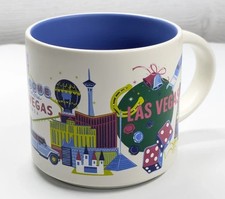 Starbucks Discovery Series Las Vegas Ceramic Coffee Tea Cup Mug 14 oz NEW picture