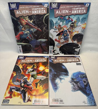 Marvel Alien vs Captain America #1-4 (All 1st Print) *FREE SHIPPING* picture