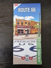 100 Year Anniversay AAA Road Map-The Map of Route 66 American Highway 2025 picture