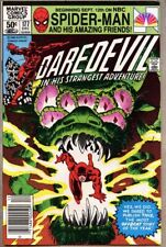 Daredevil #177-1981-fn/vf 7.0 Kingpin Elektra Daredevil origin Newsstand Variant picture